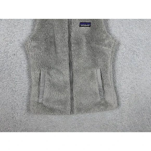 Patagonia Los Gatos Full Zip Women's Size XS Gray Fleece Vest Jacket 25216 - Picture 5 of 8